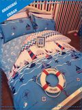 The Navy Kids Cotton Bedding Duvet (Cover set)