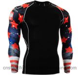 New Design Mans Pullover Anti-UV Training Long Sleeve T Shirt