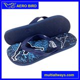 Colorful Printing Durable PE Male Footwear Slipper