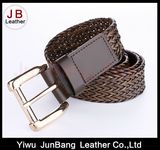 Hot Sell Ladies Bonded Leather Braid Belt