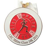Customized Metal 10k Finisher Ladies Running Medal (DTS-520)