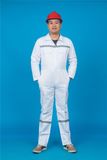 65% Polyester 35%Cotton Long Sleeve Safety Workwear Coverall with Reflective (BLY1021)