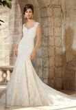 2016 Mermaid Lace Bridal Wedding Dresses Wd5363