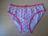 Cute Picture Print Girl Brief Underwear