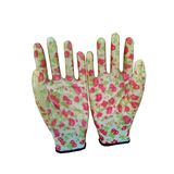 Ladies Nitrile Garden Printing Gloves Bulk