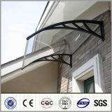 Clear Sheet Ad Blacke Bracket Polycarbonate Solid Sheet Awning