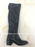 Fashion High Heels Lady Winter Rubber Warm Boots