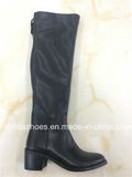 Fashion High Heels Lady Winter Rubber Warm Boots