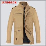 Simple Cotton Jacket for Men Leisure Clothes