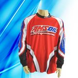 100% Polyester Man's Long Sleeve Motorcycle Jersey