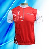 100% Polyester Man's Short Sleeve Cycling Jersey