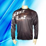 100% Polyester Man's Long Sleeve Motor Jersey