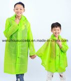 Allover Printed Foldable Children's Rain Poncho