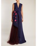 Floor Length Gorgeous V Neck Evening Party Dresses Long Fashion Dress