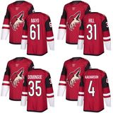 Arizona Coyotes Adin Hill Louis Domingue Dysin Mayo Hockey Jerseys