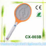 Withe Handle Fly-Swatter with LED Lamps