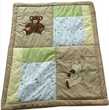 Bear Embroidery Quilt for Baby Unisex From China Factory