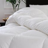 White Color Quilted Synthetic Fiber Quilt