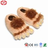 Halflings Plush Foot Shape Cute New Design Soft Slipper Shoe