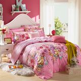 Cheap Price Good Quality Printed Cotton Duvet Cover Set