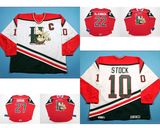 Customize Qmjhl Halifax Mooseheads Dean Stock Nathan Mackinnon Hockey Jerseys