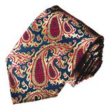 New Fashion Wine Colour Design Woven Silk Neckties