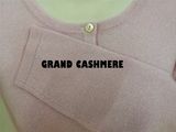 Blingbling 100% Cashmere with Lurex R Neck Cardigan