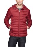 Xiaolv88 Men's Lightweight Water-Resistant Packable Hooded Down Jacket