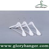 Fashion High-End White Wooden Hanger, Coat/Suit Hanger for Man