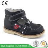 Grace Ortho Black Leather Kids Orthotic Shoe (4712409)