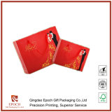Red Color Offset Printing Coated Paper Bag Wedding Gift Bags
