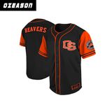 Fashion Sportswear Sublimation 100% Mesh Polyester Baseball Jersey