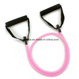 4' Pink Medium Tension Exercise Resistance Band 12lbs