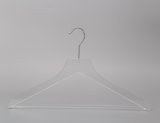 New Clear Transparent Acrylic Clothes Coat Hanger with Bar