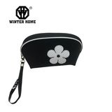 New Fashion Ladies Embroidery Flower Shinning PVC Cosmetic Bag