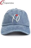 6 Panel Washed Denim Baseball Cap