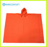 Lightweight EVA Rain Poncho Orange Color EVA Rain Cape Rvc-004
