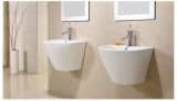 Sanitary Ware Ceramic One-Piece of Wall-Hung Basin for Bathroom 6101