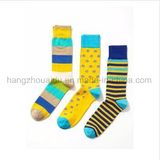 Odd Pinstripe Colored Knitting in Stripes Fashion Style Children Socks