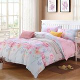 Printed Bedding Set Single/Queen/King 100% Cotton/Polyester Sheet Set