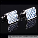 VAGULA Cuff Links Quality Enamel Blue Cufflinks (Hlk31710)