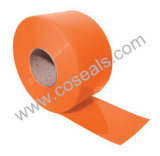 Amber PVC Strip Curtain for Food Industry