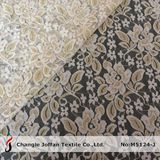 Floral Sparkle Indian Lace Fabric (M5124-J)