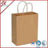 Factory Direct Shopping Bags Brown Kraft Paper Bags Shopping Paper Bags Twisted