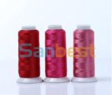 100% Colorful Rayon Embroidery Thread with High Quality for Lace