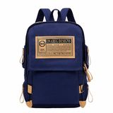 Canvas Bag Leisure Big Capacity Student School Backpack