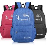 Five Colors Shoulder Travel Bag Middle School Students Backpack