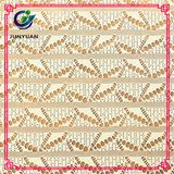 85% Cotton 15% Nylon Warp Knitting Crochet Lace Fabric