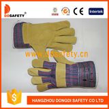 Ddsafety 2017 Pig Skin Cotton Back for General Working Gloves