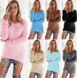 2016 Fashion Women's Fluffy Jumper Sweater (80005)